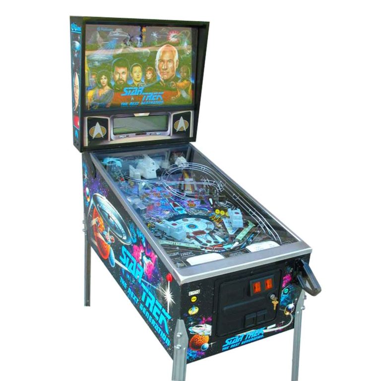 star trek vintage pinball machine